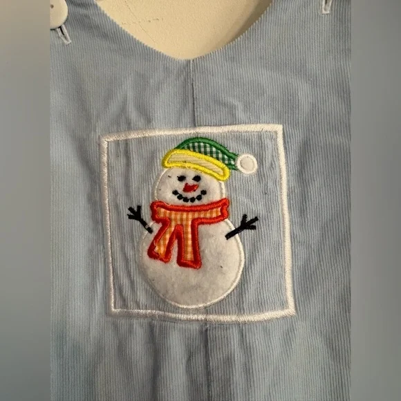 LIME GREEN KIDS Baby Christmas Outfit, Baby Boy Christmas OVERRALL 2T - Picture 2 of 5